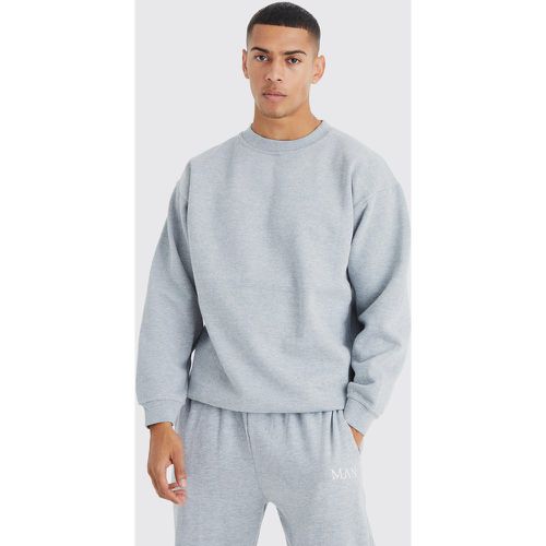 Sweat oversize basique homme - S - Boohooman - Modalova