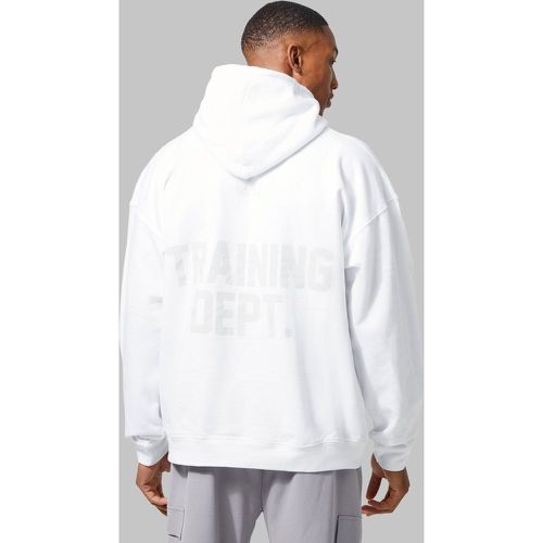 Sweat à capuche de sport oversize - MAN Active homme - XL - Boohooman - Modalova