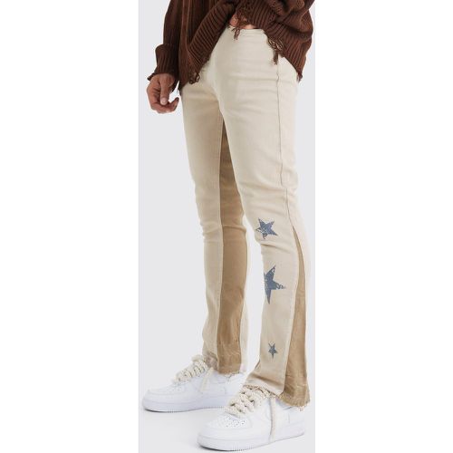 Pantalon skinny imprimé - 30 - Boohooman - Modalova