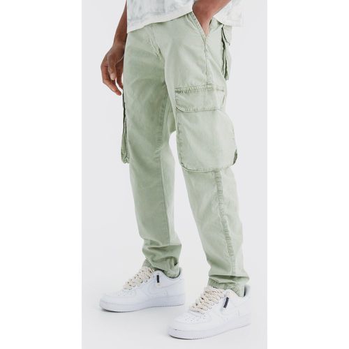 Pantalon cargo slim surteint - 28 - Boohooman - Modalova