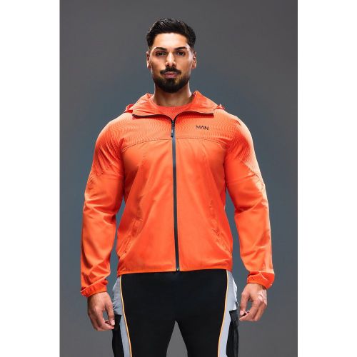 Coupe-vent à imprimé géométrique - MAN Active - XL - Boohooman - Modalova