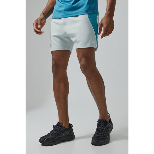 Short de sport en mesh color block - MAN Active - XL - Boohooman - Modalova