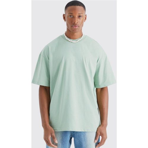 T-shirt oversize à col montant - M - Boohooman - Modalova