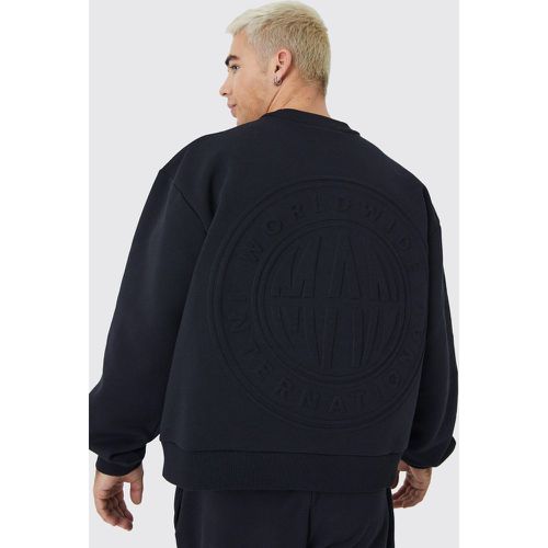 Sweat oversize imprimé - MAN - M - Boohooman - Modalova