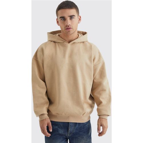 Sweat à capuche oversize épais homme - S - Boohooman - Modalova