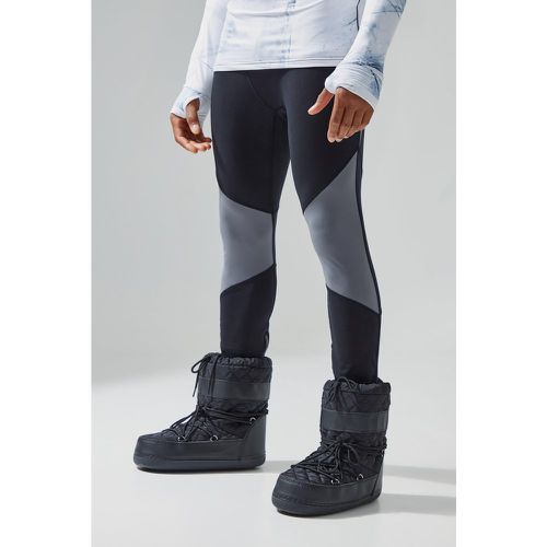 Legging de sport color block - MAN Active - M - Boohooman - Modalova