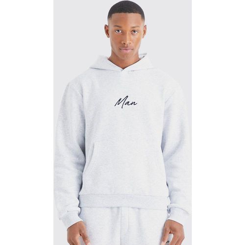 Sweat à capuche oversize - MAN homme - M - Boohooman - Modalova