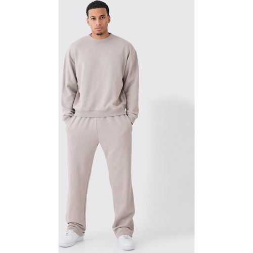 Survêtement oversize délavé - S - Boohooman - Modalova