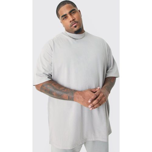 Grande taille - T-shirt oversize délavé - XXXXL - Boohooman - Modalova