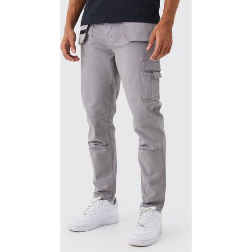 Pantalon cargo slim - 28 - Boohooman - Modalova