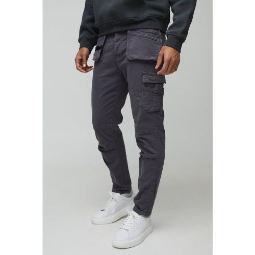 Pantalon cargo slim - 30 - Boohooman - Modalova