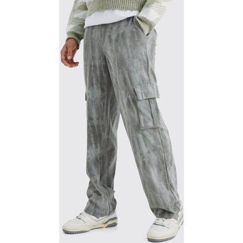 Pantalon cargo tie dye - - 28R - Boohooman - Modalova