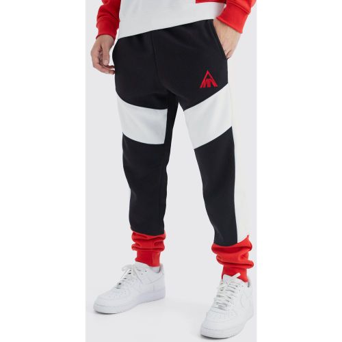 Jogging slim color block - MAN - XS - Boohooman - Modalova