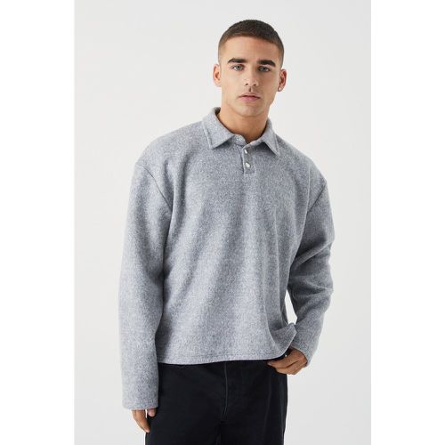 Sweat de rugby oversize épais - S - Boohooman - Modalova