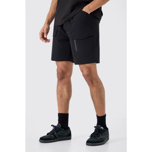Short cargo ample léger à taille élastique - XS - Boohooman - Modalova
