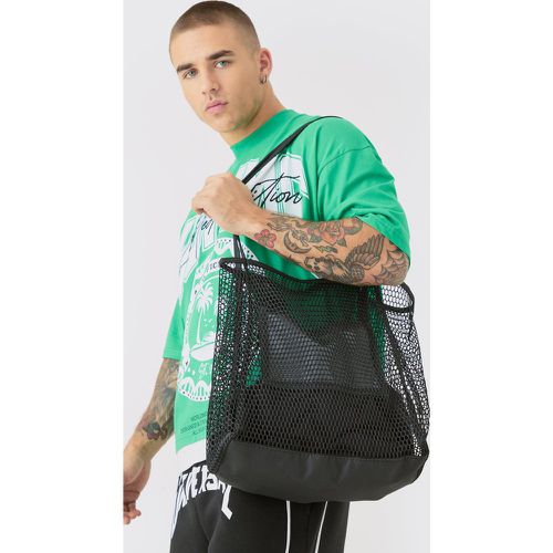 Tote bag en mesh - ONE SIZE - Boohooman - Modalova