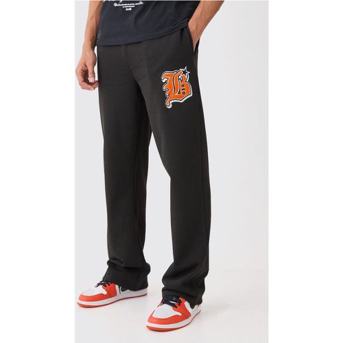 Jogging large universitaire - M - Boohooman - Modalova