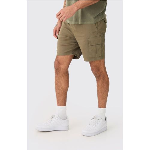 Short cargo à taille élastiquée - S - Boohooman - Modalova