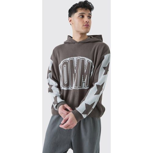 Sweat à capuche imprimé moto - L - Boohooman - Modalova