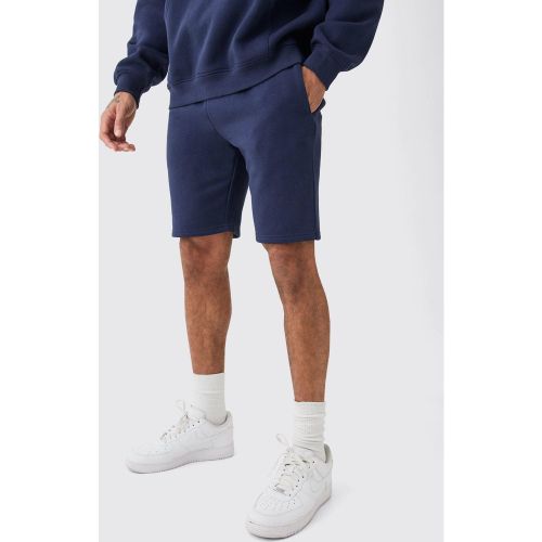 Short mi-long en jersey - M - Boohooman - Modalova