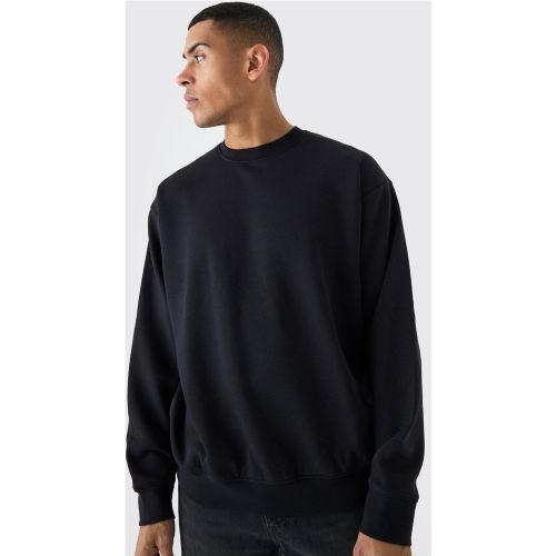 Sweat basique oversize à col ras du cou homme - M - Boohooman - Modalova