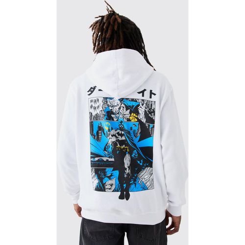 Sweat à capuche oversize à imprimé Batman - XS - Boohooman - Modalova