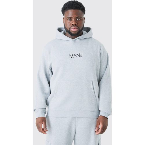 Grande taille - Sweat à capuche à enfiler - MAN homme - XXL - Boohooman - Modalova