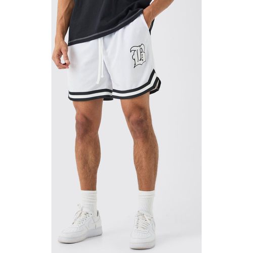 Short de basket large en mesh - L - Boohooman - Modalova