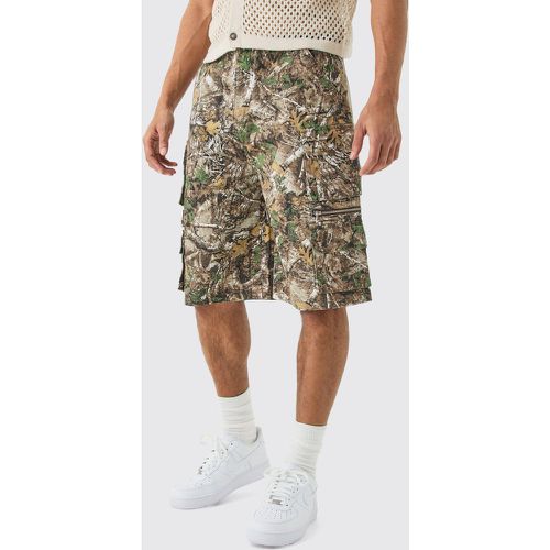 Bermuda à poches multiples et imprimé camouflage - 28 - Boohooman - Modalova