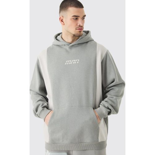Tall - Sweat à capuche color block homme - M - Boohooman - Modalova