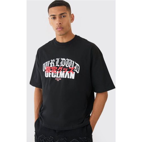 T-shirt oversize - Ofcl - XS - Boohooman - Modalova