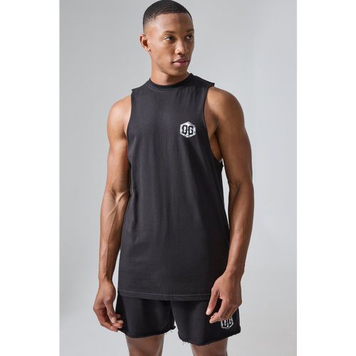 Débardeur de sport à manches larges - MAN Active x Og Gym - L - Boohooman - Modalova