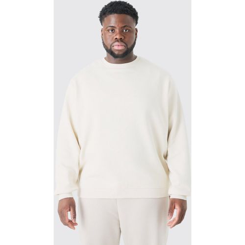 Grande taille - Sweat basique à col ras-du-cou - XXL - Boohooman - Modalova