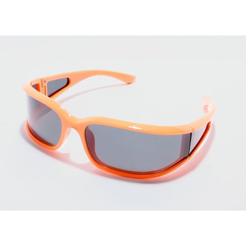 Lunettes de soleil rectangulaires - ONE SIZE - Boohooman - Modalova