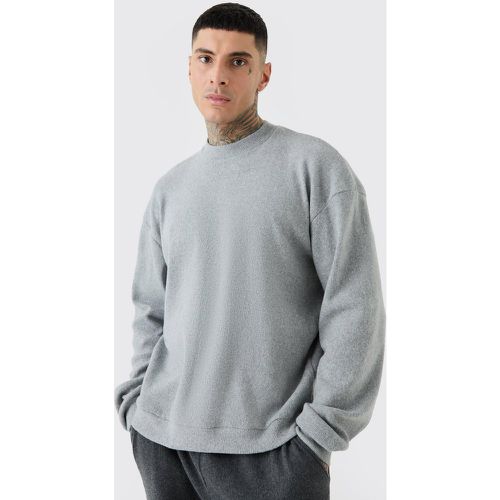 Tall - Sweat oversize côtelé - S - Boohooman - Modalova