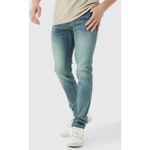 Jean skinny froncé - 28R - Boohooman - Modalova