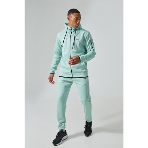 Survêtement color block avec sweat à capuche - XXL - Boohooman - Modalova