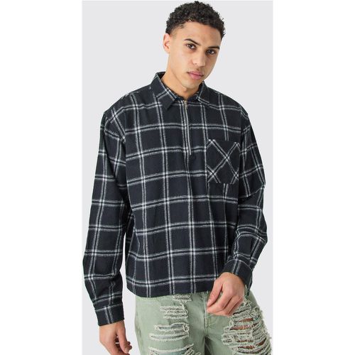 Chemise oversize à carreaux - L - Boohooman - Modalova