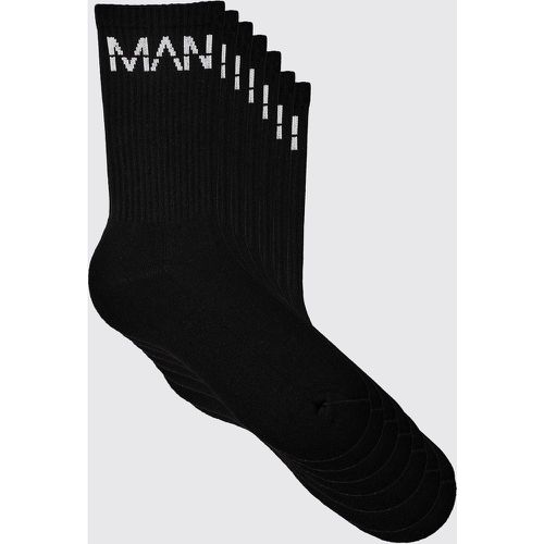 Lot de 7 paires de chaussettes de sport - MAN - ONE SIZE - Boohooman - Modalova