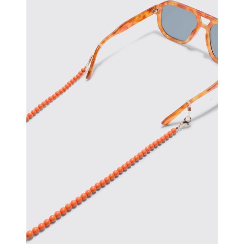 Chaîne de lunettes de soleil perlée - ONE SIZE - Boohooman - Modalova