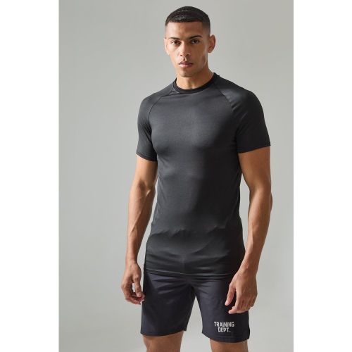 T-shirt de sport léger à manches raglan - MAN Active homme - L - Boohooman - Modalova