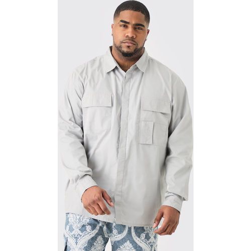 Grande taille - Chemise utilitaire à manches longues - XXL - Boohooman - Modalova