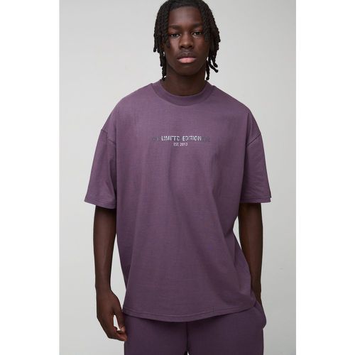 T-shirt oversize épais - S - Boohooman - Modalova