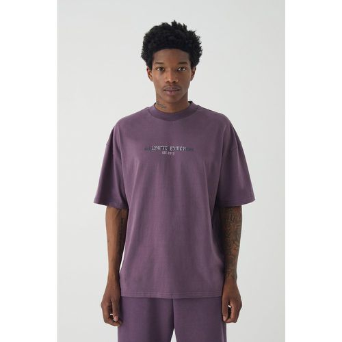 T-shirt oversize épais - XL - Boohooman - Modalova