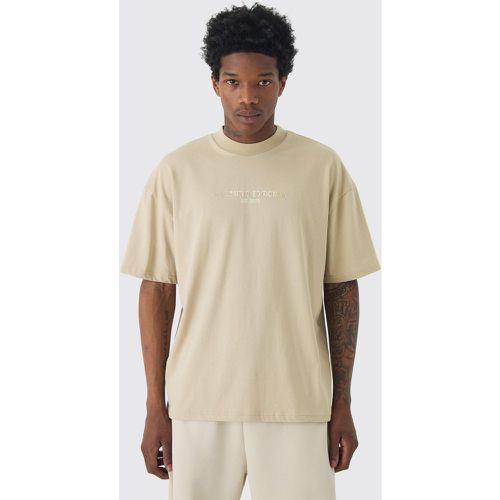 T-shirt oversize épais - L - Boohooman - Modalova