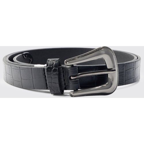 Ceinture homme - noir - L, noir - Boohooman - Modalova