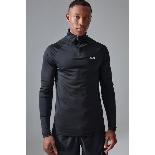 Sweat à capuche zippé - MAN Active homme - S - Boohooman - Modalova