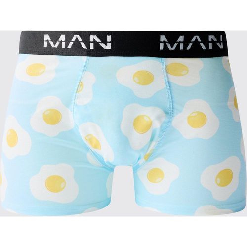 Boxer à imprimé œuf - MAN - XS - Boohooman - Modalova