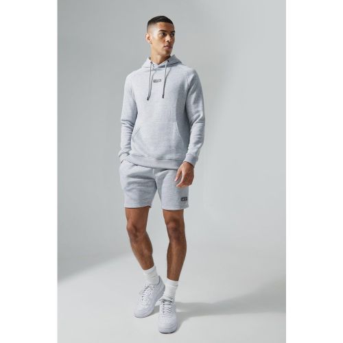 Ensemble avec sweat à capuche et short - MAN Active - S - Boohooman - Modalova