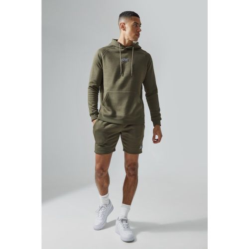 Ensemble avec sweat à capuche et short - MAN Active - S - Boohooman - Modalova